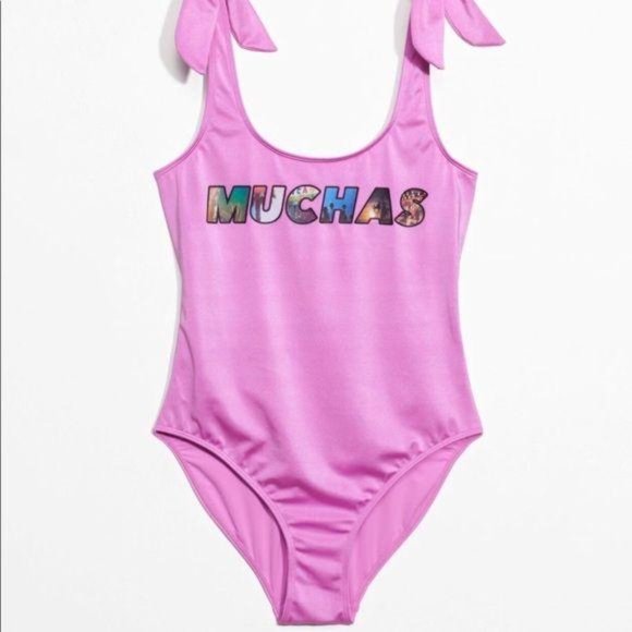 Anthropologie & Other Stories Pink Muchas bodysuit - Picture 7 of 7